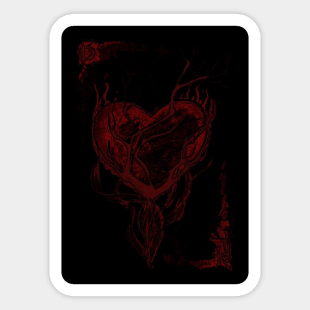 BlackHearts Sticker by Xaneria